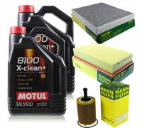 MANN-FILTER Inspection Set Motul 9L 5W-30 Pour VW Multivan V 2.5 TDI 1.9