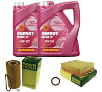 Mann-Filter Inspektionspakete mannol 10 L Énergie 5W-20 pour BMW 7er 740i Il