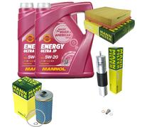 Mann-Filter Inspektionspakete mannol 10 L Énergie 5W-20 pour BMW 7er 740i Il De