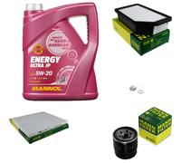 Mann-Filter Inspektionspakete mannol 5L Énergie 5W-20 pour Kia Rio III ) 1.25