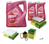 Mann-Filter Inspektionspakete mannol 7 L Énergie 5W-20 pour de Toyota Verso 1.8