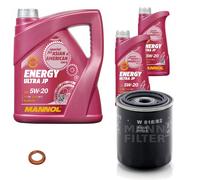 Mann-Filter Inspektionspakete mannol 7 L Énergie 5W-20 pour Nissan Ford Almera