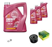 Mann-Filter Inspektionspakete mannol 8 L Énergie 5W-20 pour Nissan Primastar