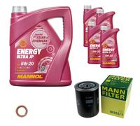 Mann-Filter Inspektionspakete mannol 9 L Énergie 5W-20 pour Nissan Patrol