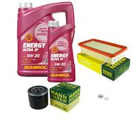 Mann-Filter Inspektionspakete mannol Énergie 5W-20 6L pour Kia Rio II 1.4 16V