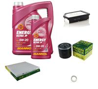 Mann-Filter Inspektionspakete mannol Énergie 5W-20 6L pour Kia Rio III 1.4