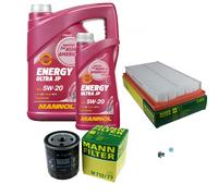 Mann-Filter Inspektionspakete mannol Énergie 5W-20 6L pour Mazda 6 Break 2.0
