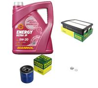 MANN-FILTER Kit D’Inspection MANNOL 5L Energy 5W-20 Pour Hyundai i30 1.4 1.6