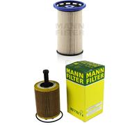 MANN-FILTER Kit Huile Carburant pour VW Passat 3C2 2.0 Tdi 16V 4motion 3C5