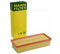 MANN-FILTER ORIGINAL AIR FILTER ELEMENT AUDI VW SEAT SKODA C 35 154