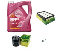 MANN-FILTER Paquets D'Inspection MANNOL 5L Énergie 5W-20 Pour Mazda 5 2.0 1.8