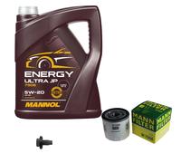 MANN-FILTER Paquets D'Inspection MANNOL 5L Energy 5W-20 Pour Ford Fiesta VI 1.5