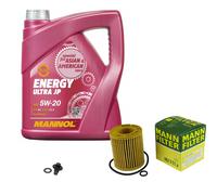 MANN-FILTER Paquets D'Inspection MANNOL 5L Energy 5W-20 Pour Ford Mondeo III