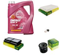 MANN-FILTER Paquets D'Inspection MANNOL 5L Energy 5W-20 Pour Mazda 2 1.3