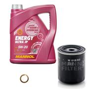 MANN-FILTER Paquets D'Inspection MANNOL 5L Energy 5W-20 Pour Nissan Prairie M10