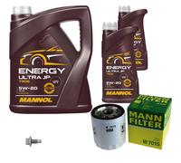 MANN-FILTER Paquets D'Inspection MANNOL 7 L Énergie 5W-20 Pour Ford S-Max 2.0