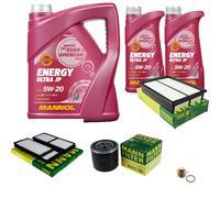 MANN-FILTER Paquets D'Inspection MANNOL 7 L Énergie 5W-20 Pour Mazda 5 2.0 CD