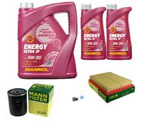 MANN-FILTER Paquets D'Inspection MANNOL 7 L Énergie 5W-20 Pour Nissan Almera I