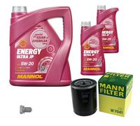 MANN-FILTER Paquets D'Inspection MANNOL 7 L Énergie 5W-20 Pour Nissan Stanza
