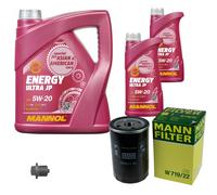 MANN-FILTER Paquets D'Inspection MANNOL 7 L Énergie 5W-20 Pour Porsche 944