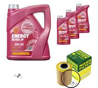 MANN-FILTER Paquets D'Inspection MANNOL 8 L Énergie 5W-20 Pour BMW 3er Cabriolet