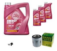 MANN-FILTER Paquets D'Inspection MANNOL 8 L Énergie 5W-20 Pour Dodge Avenger