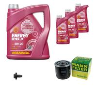 MANN-FILTER Paquets D'Inspection MANNOL 8 L Énergie 5W-20 Pour Ford Mondeo III