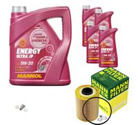 MANN-FILTER Paquets D'Inspection MANNOL 9 L Énergie 5W-20 Pour BMW 3er Cabriolet