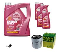 MANN-FILTER Paquets D'Inspection MANNOL 9 L Énergie 5W-20 Pour Dodge Avenger