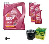 MANN-FILTER Paquets D'Inspection MANNOL 9 L Énergie 5W-20 Pour Ford Mondeo III