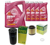 MANN-FILTER Paquets D'Inspection MANNOL 9 L Énergie 5W-20 Pour Porsche 928