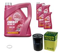 MANN-FILTER Paquets D'Inspection MANNOL 9 L Énergie 5W-20 Pour Porsche 944