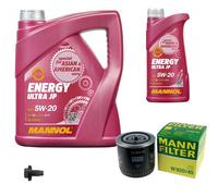 MANN-FILTER Paquets D'Inspection MANNOL Energy 5W-20 6L Pour Ford Mondeo III