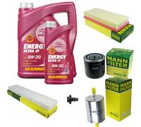 MANN-FILTER Paquets D'Inspection MANNOL Energy 5W-20 6L Pour Ford Mondeo III