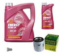 MANN-FILTER Paquets D'Inspection MANNOL Energy 5W-20 6L Pour Ford Mondeo IV 2.3