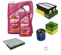 MANN-FILTER Paquets D'Inspection MANNOL Energy 5W-20 6L Pour Hyundai IX35 2.0