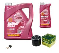 MANN-FILTER Paquets D'Inspection MANNOL Energy 5W-20 6L Pour Mazda 626 II 2.0 D