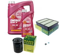 MANN-FILTER Paquets D'Inspection MANNOL Energy 5W-20 6L Pour PROTON Persona 400