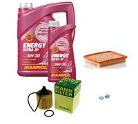 MANN-FILTER Paquets D'Inspection MANNOL Energy 5W-20 6L Pour Toyota Auris 1.8