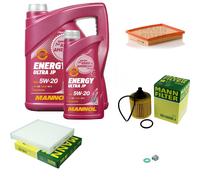 MANN-FILTER Paquets D'Inspection MANNOL Energy 5W-20 6L Pour Toyota Auris 1.8