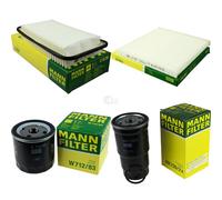 MANN-FILTER Pour Toyota Corolla Berline _E12J_ _E12T_ 1.4 D-4D ZER_ ZZE12_
