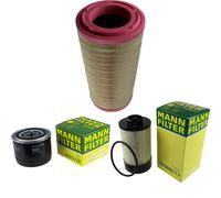 MANN-FILTER Set Air Carburant Huile Pour IVECO Daily IV Pritsche Kipper