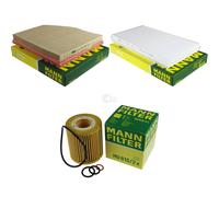 MANN-FILTER Set Air Intérieur Huile Pour BMW 5 Série E60 520I Touring E61
