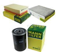 MANN-FILTER Set Air Intérieur Huile pour VW Polo Classic 6KV2 90 1.9 Tdi Modèle