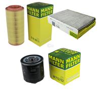 MANN-FILTER Set Filtre à Air Filtre D'Habitacle Huile pour VW Lupo 6X1 6E1 1.4