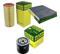 MANN-FILTER Set Filtre à Air Filtre D'Habitacle Huile pour VW Polo 6N2 1.9 Sdi