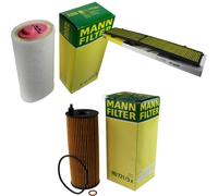 MANN-FILTER Set Luft Intérieur Huile Pour BMW 3er E90 320d E91