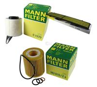 MANN-FILTER Set Pour BMW 1Er E81 116I E87 3Er Coupe E92 316I E91