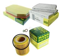 MANN-FILTER Set pour BMW 5er Touring F11 528i 523i 7er F01 F02 F03 F04 730 Ili