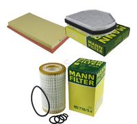 MANN-FILTER Set Pour Mercedes C-Klasse W202 C 43 S202 E 55 4MATIC